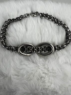 Vintage 835 Silver Bracelet 6.5"